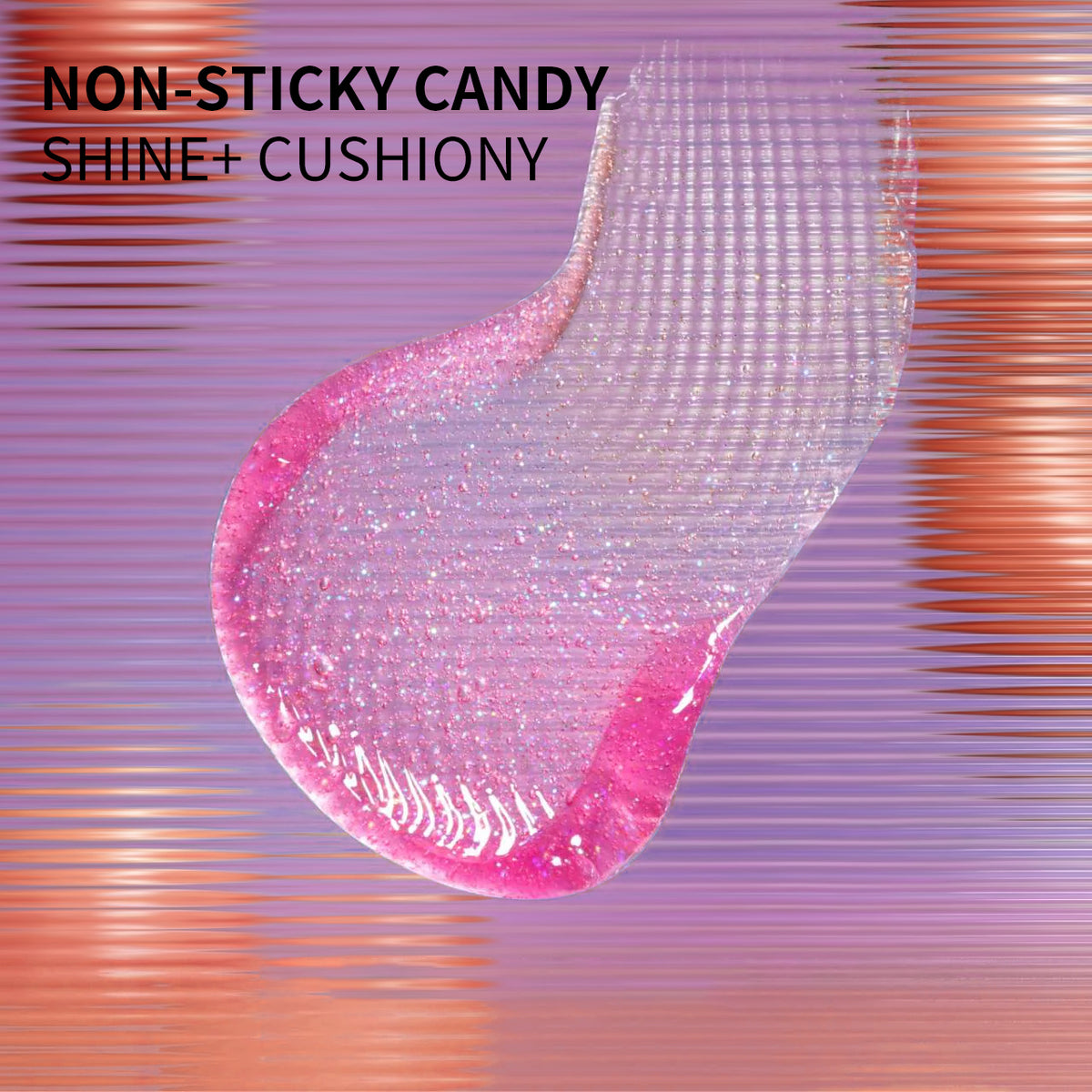 Glossy jelly lip oil
